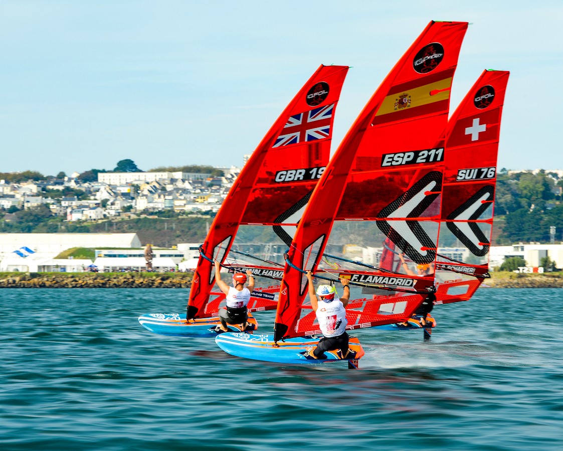 Cobra International Presents 2024 Olympics Windsurfing iQFOiL Board AT